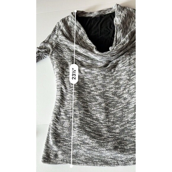 A Pea in the Pod Black White Nursing Maternity Lined Sweater Women's Size Large - Picture 7 of 8